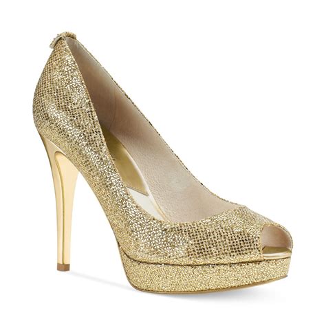 michael kors glitter shoes